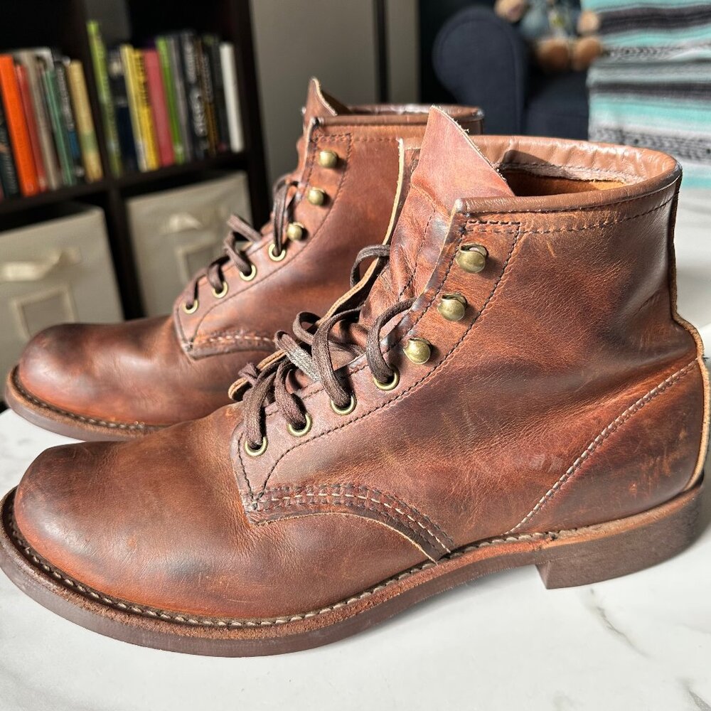 Red Wing Heritage Blacksmith 3343 Copper Rough & Tough (Sz 9D) — Factory Seconds